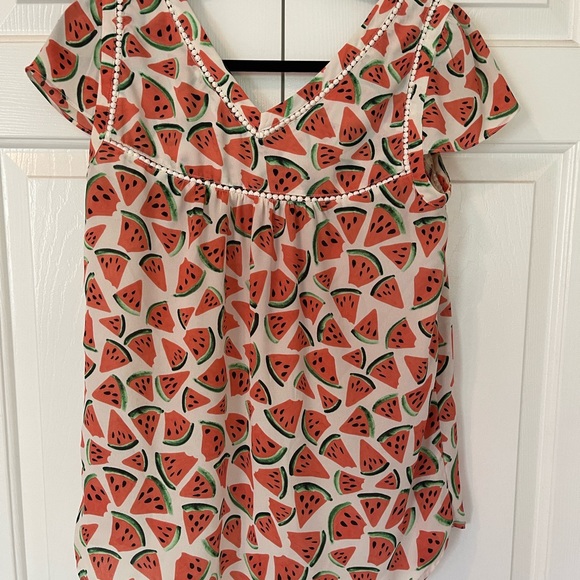 Maeve picnic days watermelon top - Picture 4 of 5